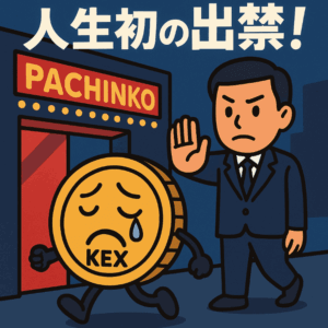 人生初のパチスロ出禁を喰らった話｜原因と学んだことをKEX視点で解説