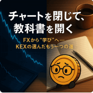 FXブログをを続けるかの葛藤“資格の勉強”を選んだ理由|KEX視点で見た“結果の出ない時間”の価値