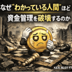 なぜ“わかっている人間”ほど資金管理を破壊するのか|0.05→0.5ロットに飛んだ本当の理由