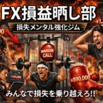 【-2100万円のリアル】FX収支晒し部(損失メンタル強化ジム)爆誕|損失を筋肉に変えるコミュニティ始動