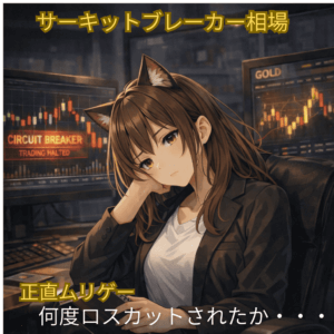 ゴールドのサーキットブレーカー相場で一番きつかったのは何か｜個人トレーダー視点の現実