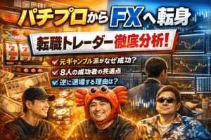 パチプロからFXへ転身したトレーダー8人を分析｜なぜ期待値で勝てた人間は相場に集まるのか